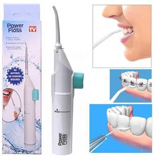Power Floss Dental Water Jet Ideal for Braces Crowns Implants
