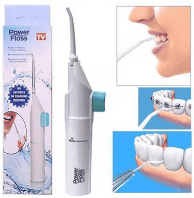 Power Floss Dental Water Jet Ideal for Braces Crowns Implants