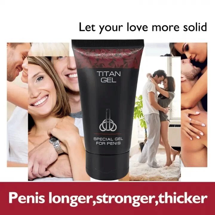Titan Gel Natural Male Enhancement Massage Cream for Virility Clear
