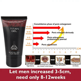 Titan Gel Natural Male Enhancement Massage Cream for Virility Clear