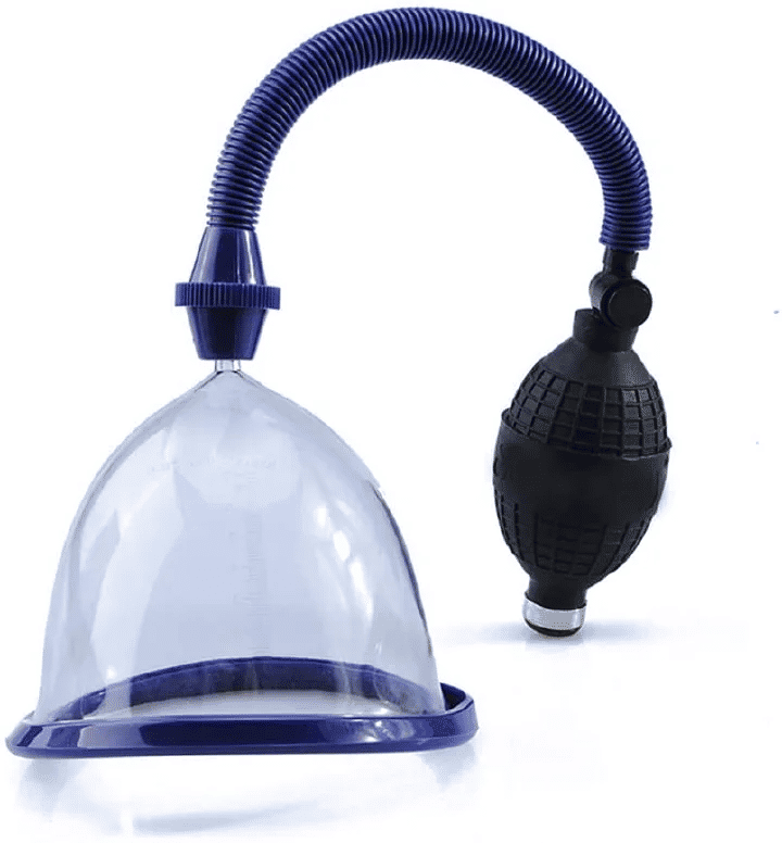 Vacuum Breast Enlargement Pump Nipple Sucker Clitoris Stimulator Adult Sex Toy Clear