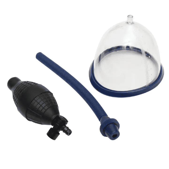 Vacuum Breast Enlargement Pump Nipple Sucker Clitoris Stimulator Adult Sex Toy Clear
