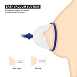 Vacuum Breast Enlargement Pump Nipple Sucker Clitoris Stimulator Adult Sex Toy Clear