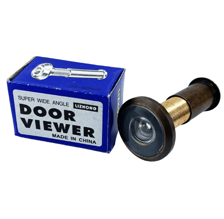 Door Viewer Super Wide Angle 220 Degree One Way Gate Peephole Security Sight