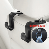 Universal Car Seat Back Hook Hanger Holder Storage For Bag Purse Cloth 2-Pack