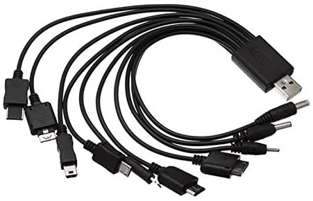 10 in 1 Universal Charging Cable USB Cable Compatible with Samsung LG Huawei