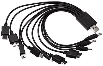 10 in 1 Universal Charging Cable USB Cable Compatible with Samsung LG Huawei