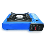 Kilimall Outdoor Portable Gas Stove Stainless Steel Energy Efficient Grill + Hard Carrying Case