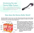 540 Needles Derma Micro Needle Titanium Roller for Anti Hair Loss Hair Regrowth