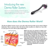 540 Needles Derma Micro Needle Titanium Roller for Anti Hair Loss Hair Regrowth