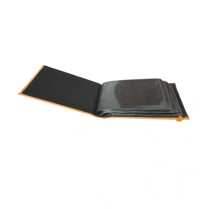 100 Fabric Photo Album Picture Storage Case Family Brown