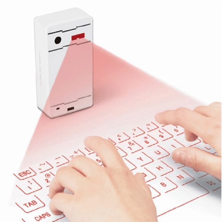 Virtual Laser Keyboard Bluetooth Wireless Projection Keyboard Portable for iPhone Android Smart Phone iPad Tablet PC Notebook