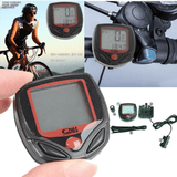 Sunding Bicycle Speedometer Waterproof Bike Cycle LCD Display Digital Computer Odometer