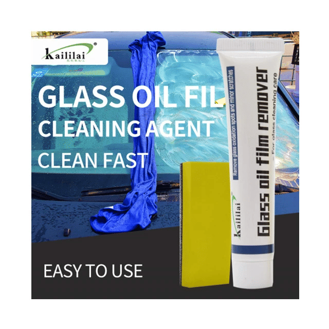 Water Mark Window Mirror Stain Oil Watermark Remover Car Glass Coating High Enrichment Cleaner Oil Film Remover Windshields