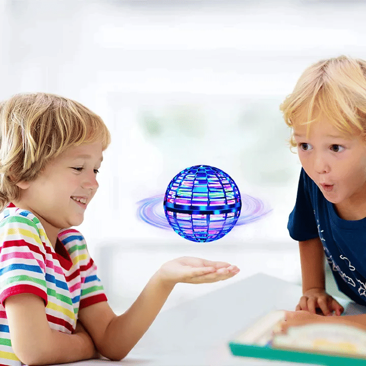 Flynova PRO Flying Ball Toy RGB Light Mini Drone Kids Adults Indoor Outdoor Nebula Orb Soaring Hover Magic Boomerang Spinner