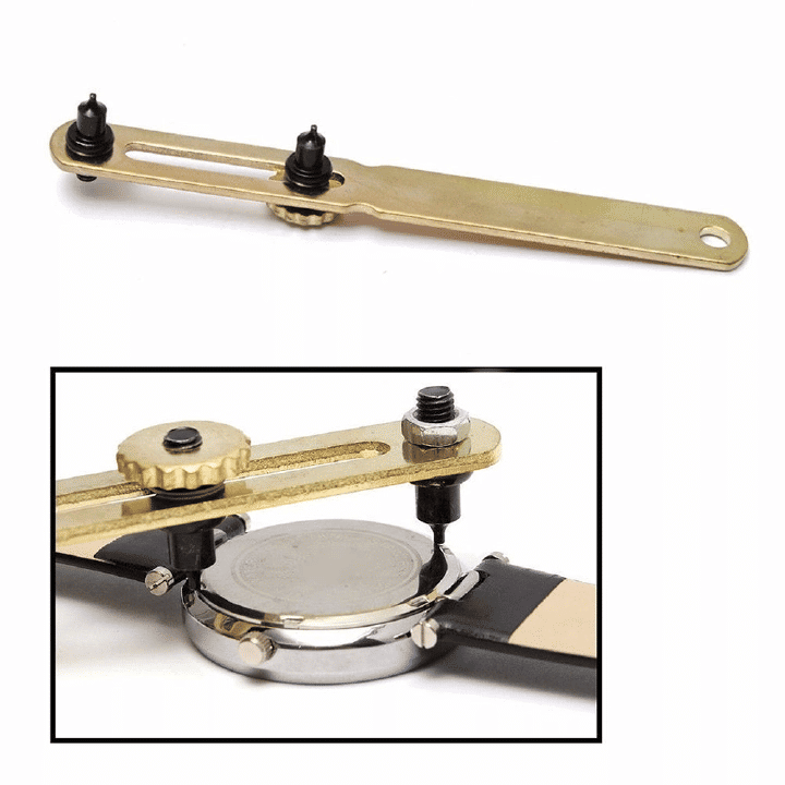 Watch Back Case Opener Spanner Wrench Watchsmith Repair Remover Tool Kit