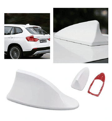 Universal Car Shark Fin Antenna Roof Decorative Cover Sticker Signal Radio Modification Exterior Accessories