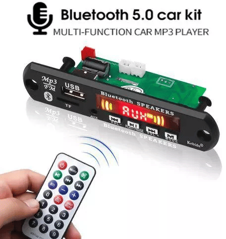 Kilimall Decoding Card MP3 Decoder Audio Music Bluetooth 5.0 Car Module Support AUX FM USB TF APE FLAC Amplifier
