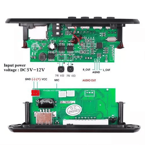 Kilimall Decoding Card MP3 Decoder Audio Music Bluetooth 5.0 Car Module Support AUX FM USB TF APE FLAC Amplifier