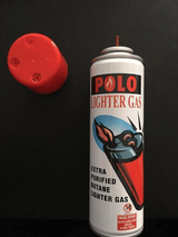 Polo Extra Purified Butane Lighter Gas Refill Universal Tip 60 Refills