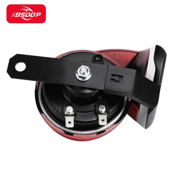 Electric Snail Horn 12V High Low Tone Waterproof 110dB Motorcycle Car Horn with Bracket