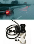 Universal Red Car Brake Laser LED Fog Light Rear Anti Collision Signal Warning Lamp