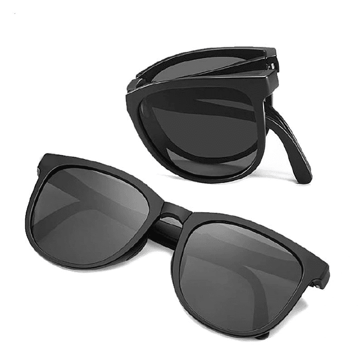Folding Sunglasses Women Summer UV Protection Sunscreen Unisex Adult Wayfarer Foldable Glasses