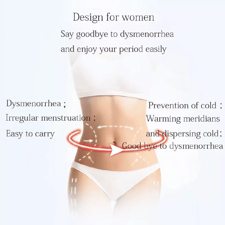 Menstrual Cramp Pain Relief Heat Patches Feminine Period Pain Relief Pack of 5