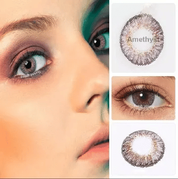 Fresh Young 3 Tone Soft Contact Lens Coloured + Free Case
