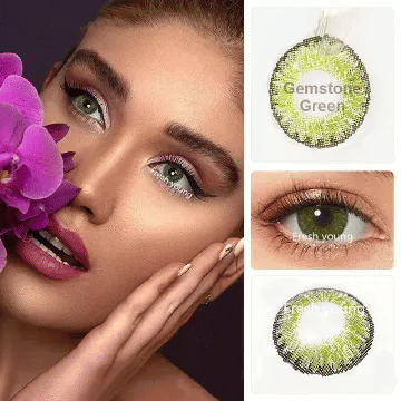 Fresh Young 3 Tone Soft Contact Lens Coloured + Free Case