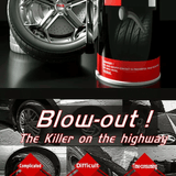 450ml Tire Sealer & Inflator Emergency Puncture Repair Non-Flammable Formula