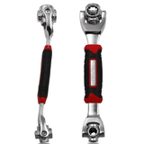 48-in-1 Professional Multi Socket Wrench 360° Rotating Head Universal Adjustable Handle Hand Tool for Electronics Home Improvements