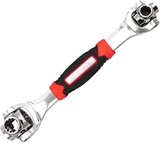 48-in-1 Professional Multi Socket Wrench 360° Rotating Head Universal Adjustable Handle Hand Tool for Electronics Home Improvements