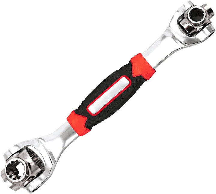 48-in-1 Professional Multi Socket Wrench 360° Rotating Head Universal Adjustable Handle Hand Tool for Electronics Home Improvements