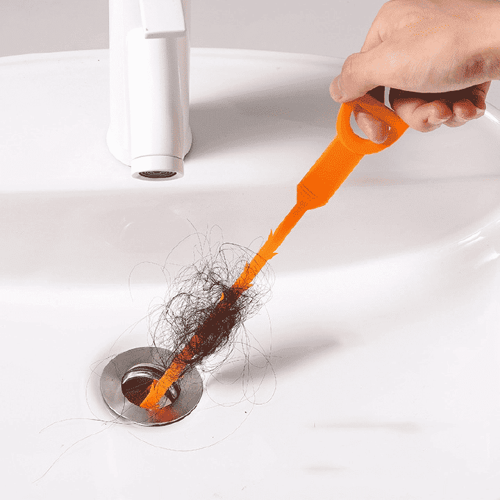 Snake Drain Sink Cleaner Removes Clogged Hairs Bathroom Shower Kitchen Tools