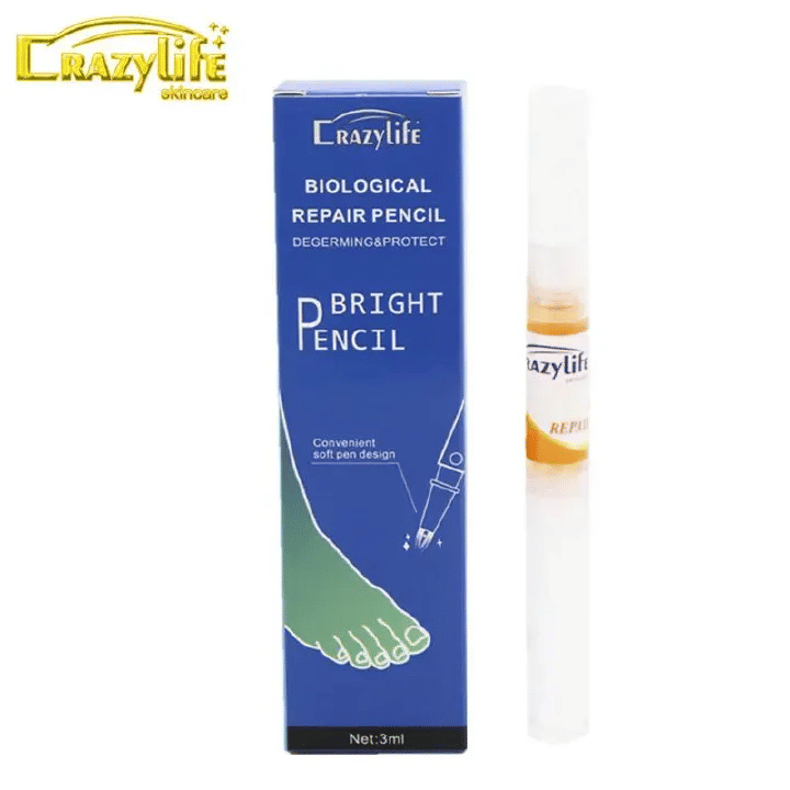 Crazylife Biological Repair Pencil Degerming Protect Nail Feet Toe Fungus Cuticle Oil Anti Infection Foot
