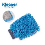 Kleaner 2-in-1 Multipurpose Chenille Mesh Mitt Glove Car Computer Home Kitchen Appliance Cleaning