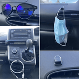 4-Pack Mini Car Hooks USB Cable Holder Dash Mount Hangers Universal Consoles Organizers