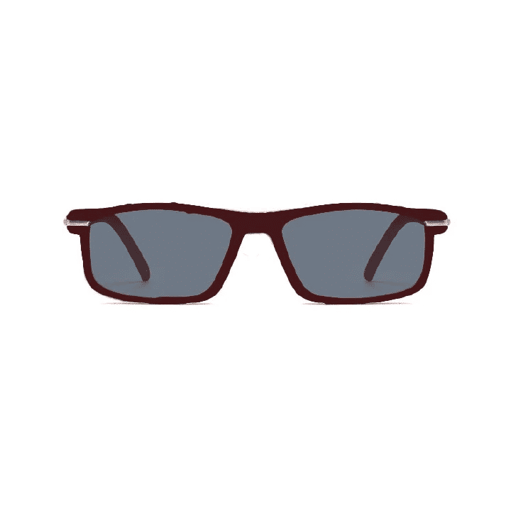 Rectangular Sunglasses Men Women Street Shooting Outdoor Vacation Sunshade