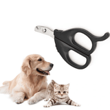 Pet Nail Clippers for Cats and Dogs Stainless Steel Sharp Durable Practical Portable Comfortable Grip Lightweight Manicure Tool