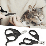 Pet Nail Clippers for Cats and Dogs Stainless Steel Sharp Durable Practical Portable Comfortable Grip Lightweight Manicure Tool