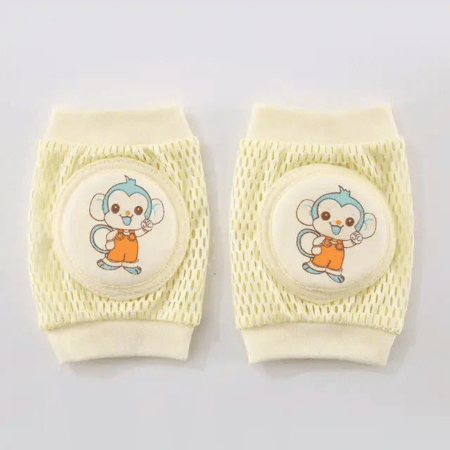 Baby Knee Pads for Crawling Breathable Mesh Kids Knee Protector Cushion Toddlers Brace Accessory Sets