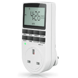Electronic Digital Timer Automatic Switch Socket Programmable ON OFF Power Saver for Mobile Laptop Charging Lightning Control