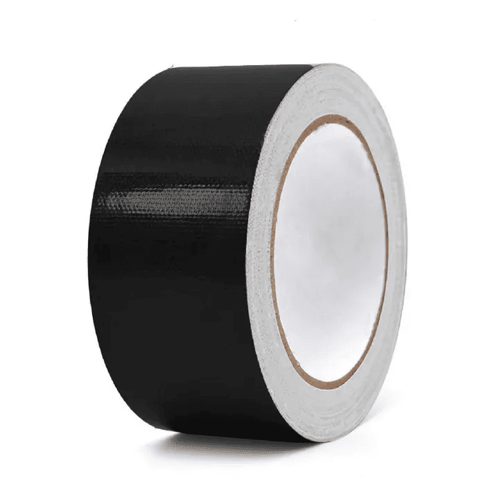 Black Duct Tape Heavy Duty Waterproof Roll Sticky Adhesive Cloth Repair Tape Sealer