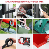 Black Duct Tape Heavy Duty Waterproof Roll Sticky Adhesive Cloth Repair Tape Sealer