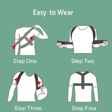 Adjustable Back Posture Corrector Belt Clavicle Spine Support Men Women Home Office Outdoor