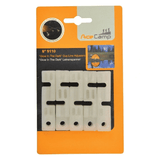 10-Pack Glow in the Dark Tent Line Tighteners Guyline Adjusters AceCamp