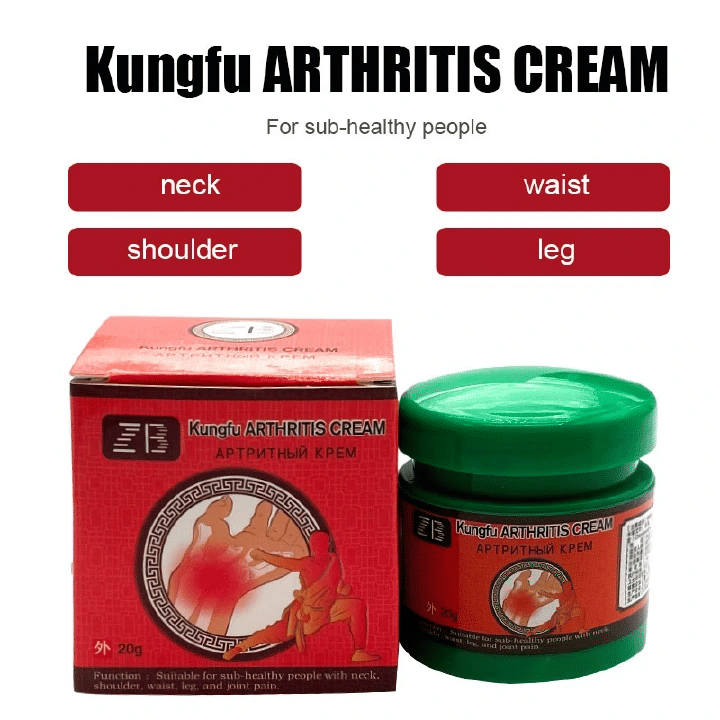 ZB KungFu Arthritis Painkiller Cream Knee Joint Pain Reliever 20g