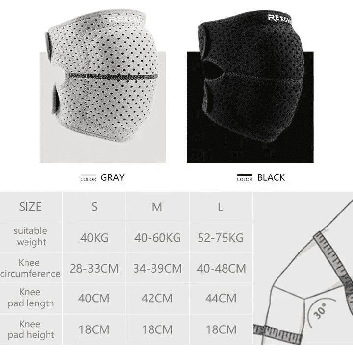 Rexchi HX08 Compression Calf Sleeves Heated Knee Pad Sports Safety Football Basketball Running