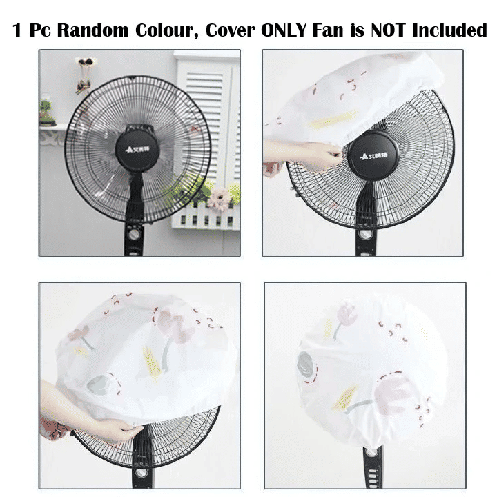 2 Pack Electric Fan Safety Cover Anti-Pinch Hand Finger Protector Dust Proof Net Mesh Washable Round Guard